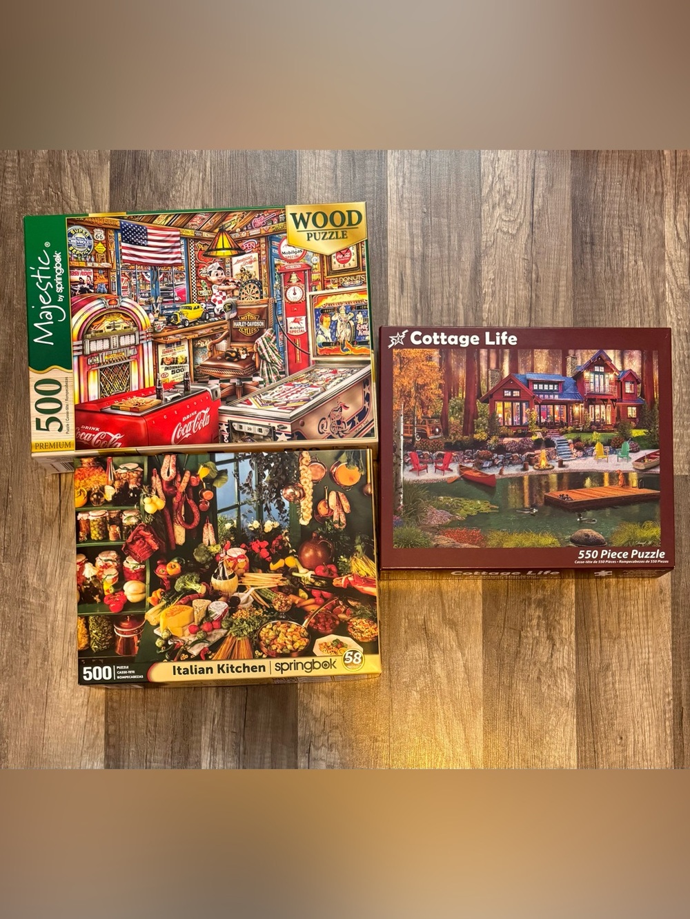 BUNDLE: Springbok Puzzles 500 piece